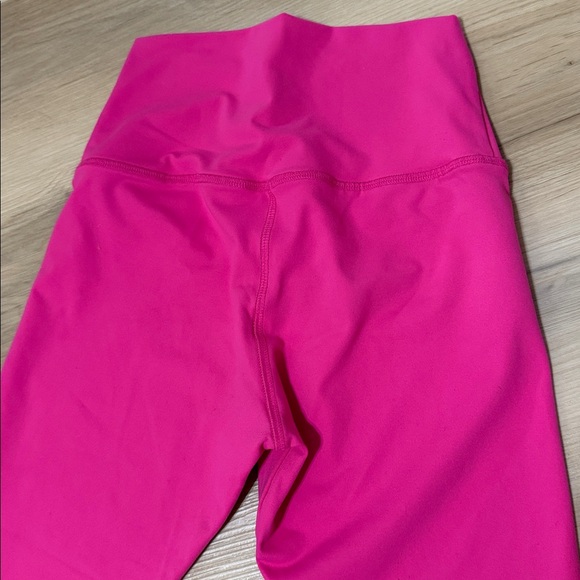 Abs2b Fitness Hot Pink Leggings Medium Capri - Picture 5 of 5